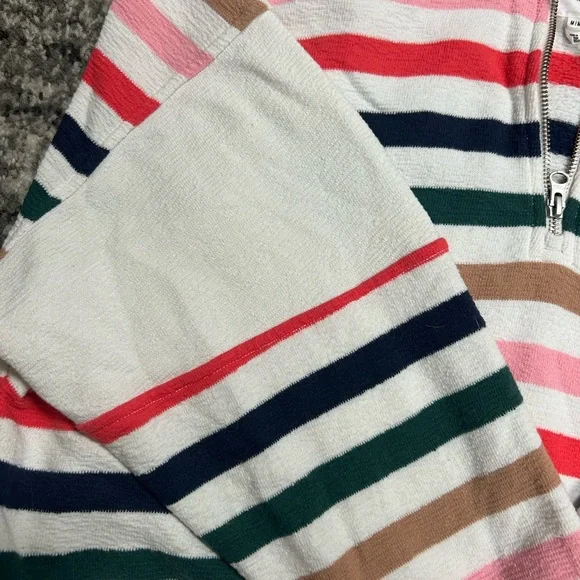 Aerie Multicolor Striped Hoodie Sweater - Picture 3 of 3